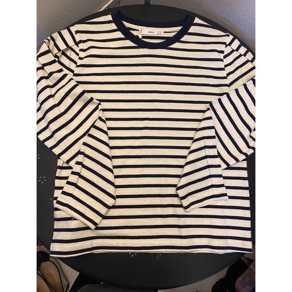 MANGO | Striped long sleeves t-shirt | XS - Picture 8 of 15